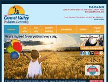 Tablet Screenshot of carmelvalleysmiles.com